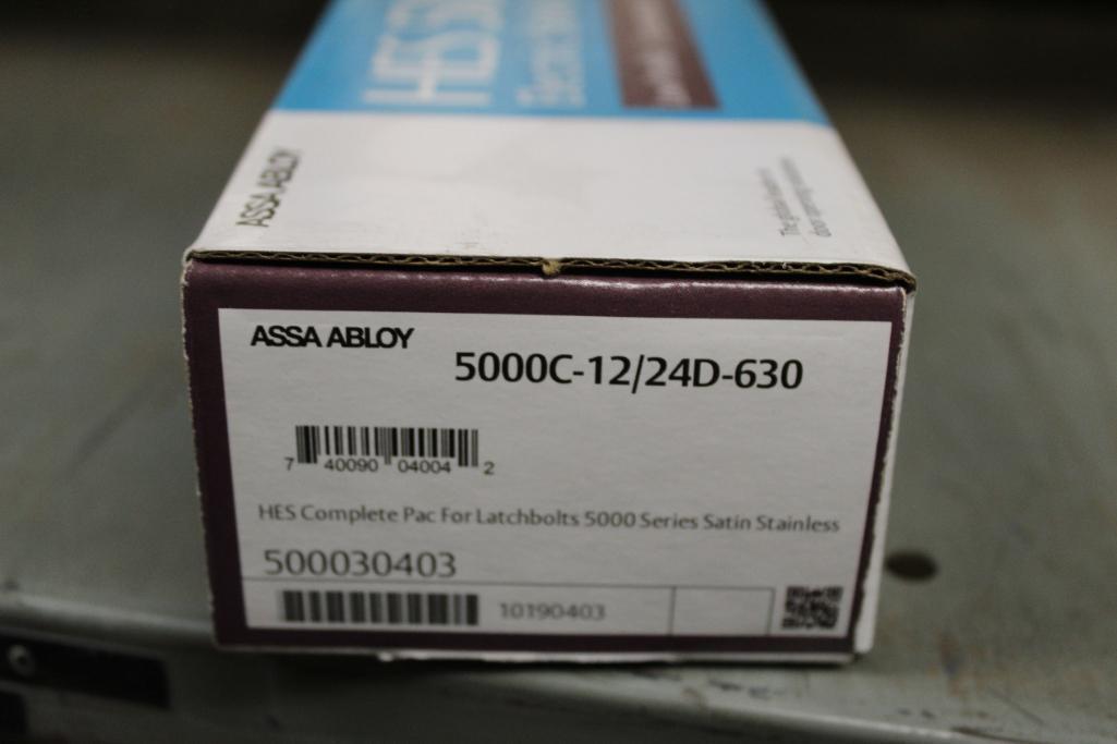 Lot of Assa Abloy HES Electric Strike Body 1006 Series &HES Complete Pac for Latchbolts 5000 Series