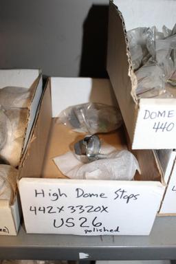 Lot of Low and High Dome Door Stops