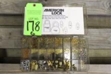 Lot of (1) American Lock Padlock Service and Key Kit