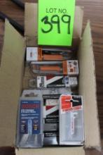 Lot of Jigsaw Blades w/ (2) Router Bits