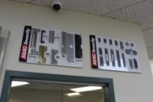 Display of Mag Security Latch Guards