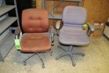 Lot of (2) Office Chairs