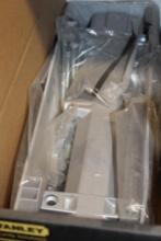 Lot of (4) Aluminum Stanley Door Closers Model D4550-EDA-689-SN