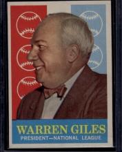 Warren Giles 1959 Topps #200