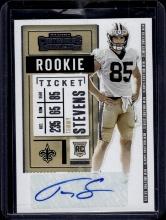 Tommy Stevens 2020 Panini Contenders RC Rookie Ticket Auto #218