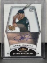 Justin Ruggiano 2008 Topps Finest Rookie RC Auto #166
