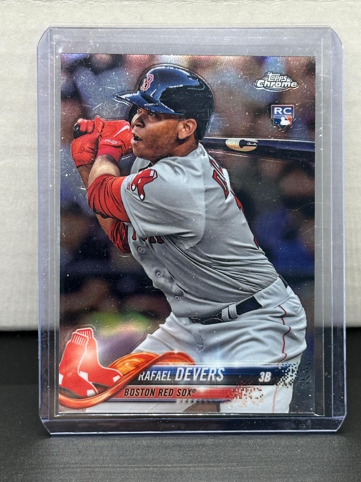 Rafael Devers 2018 Topps Chrome Rookie RC #25