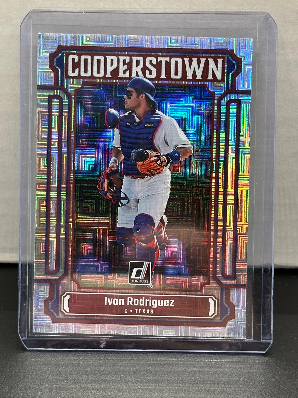 Ivan Rodriguez 2023 Panini Donruss Cooperstown Insert #CT1