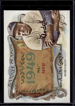 Jackie Robinson 2022 Topps Allen and Ginter Banner Season Insert #BS-9