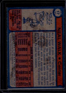 Neal Walk 1974-75 Topps #17