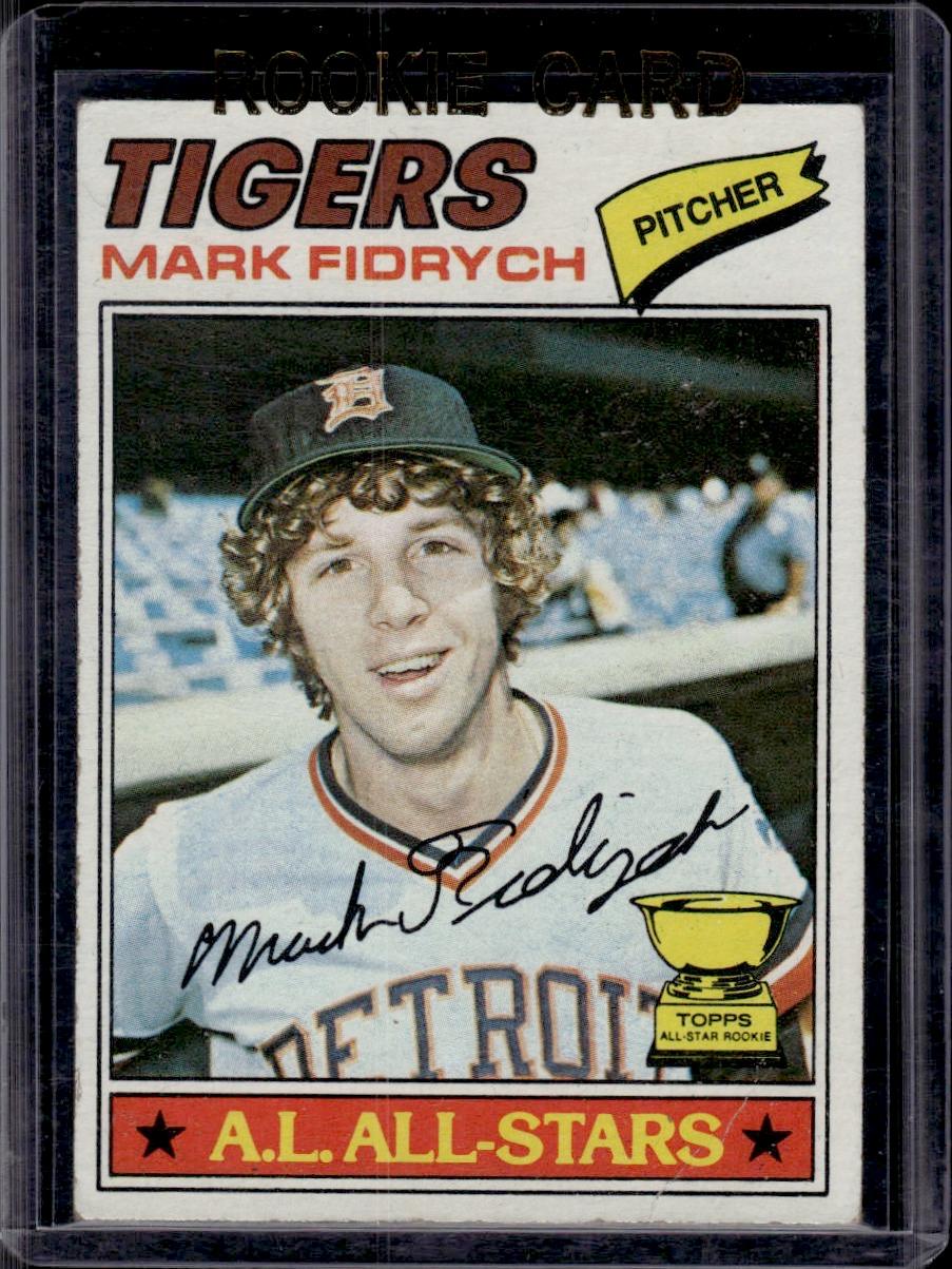 Mark The Bird Fidrych 1977 Topps Rookie Cup #265