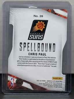 Chris Paul 2021-22 Panini Donruss Elite Spellbounnd Die Cut Insert #39