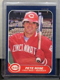 Pete Rose 1986 Fleer #191