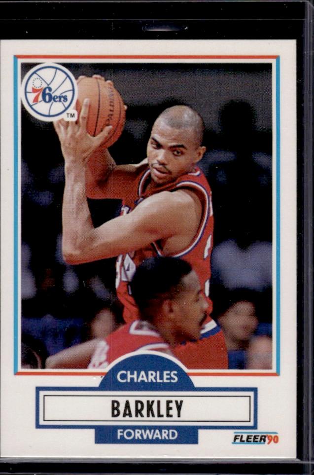 Charles Barkley 1990 Fleer #139