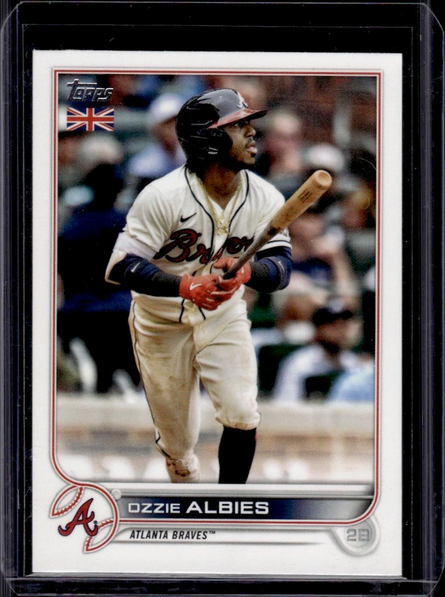 Ozzie Albies 2022 Topps UK Edition #66