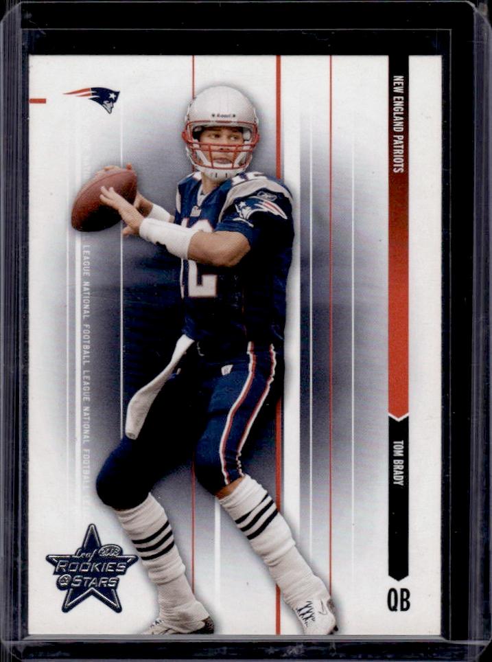 Tom Brady 2003 Leaf Rookies and Stars #51