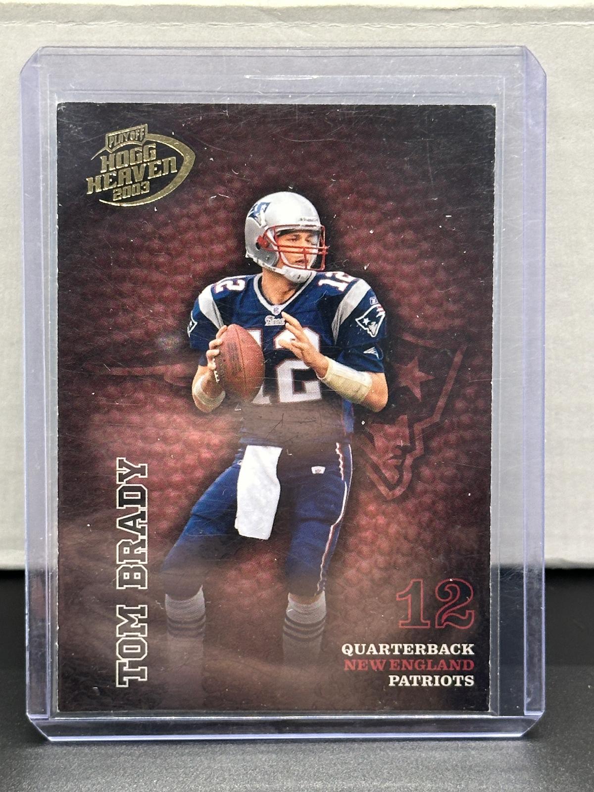 Tom Brady 2003 Playoff Hogg Heaven #86