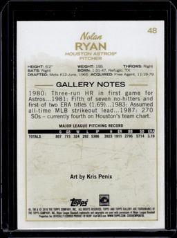 Nolan Ryan 2018 Topps Gallery #48