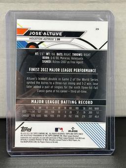 Jose Altuve 2023 Topps Finest #29