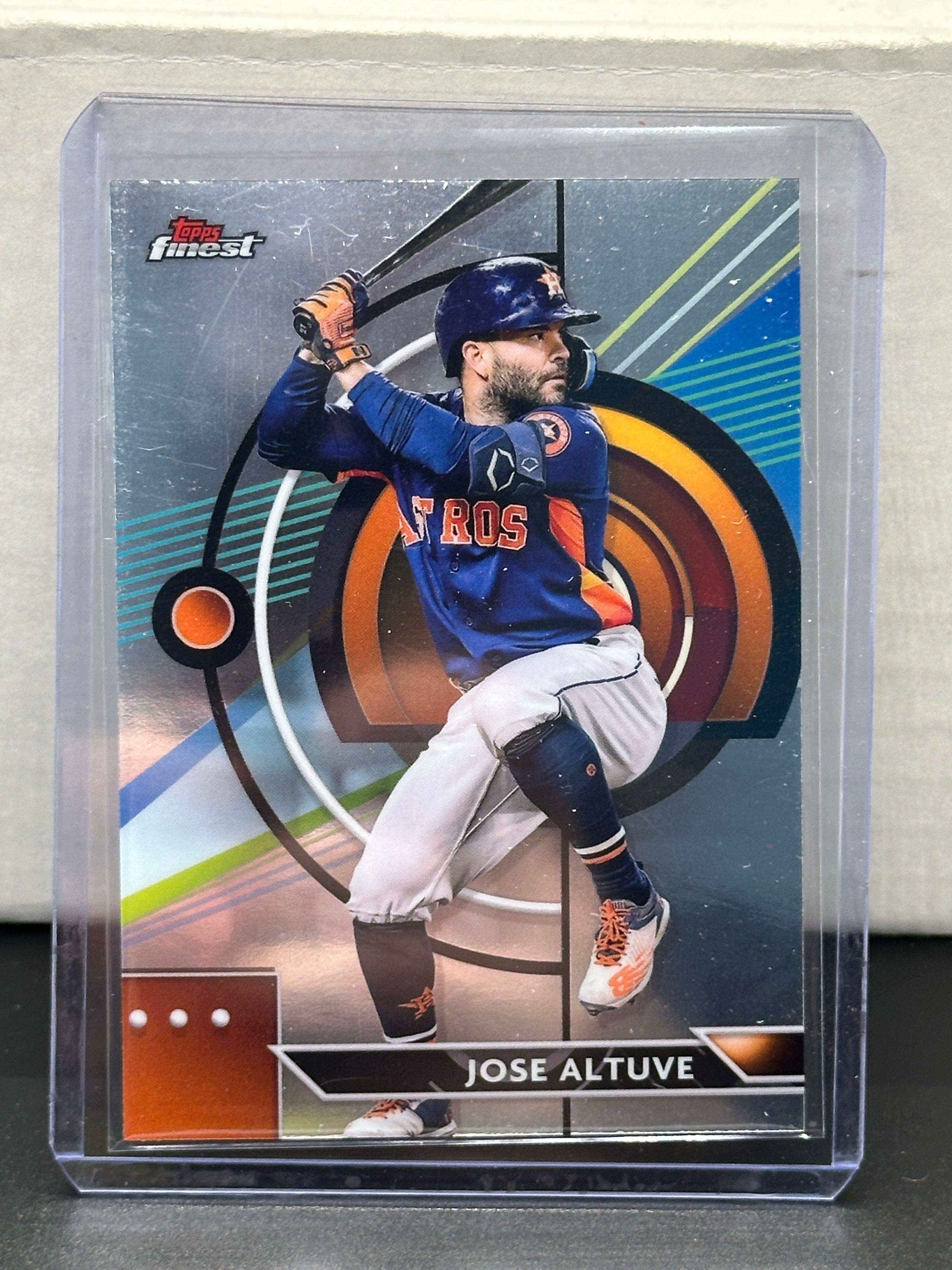 Jose Altuve 2023 Topps Finest #29