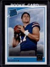 Josh Allen 2018 Panini Donruss Rated Rookie RC #304