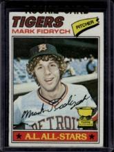 Mark The Bird Fidrych 1977 Topps Rookie Cup #265