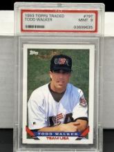 Todd Walker 1993 Topps Traded Team USA Rookie RC PSA 9 MINT #79T