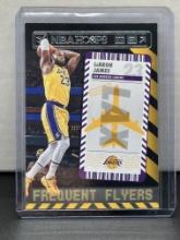 Lebron James 2021-22 Panini NBA Hoops Frequent Flyers Insert #13