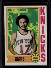 Henry Bibby 1974-75 Topps #16