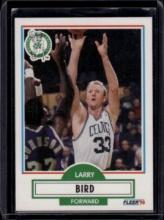 Larry Bird 1990-91 Fleer #8