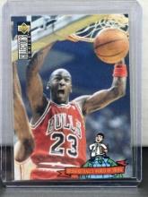 Michael Jordan 1994 Upper Deck Collector's Choice World of Trivia #402