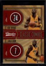 Kobe Bryant Lamar Odom 2009-10 Panini Classics Classic Combos #1
