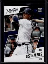 Ozzie Albies 2018 Panini Prestige Rookie RC #17