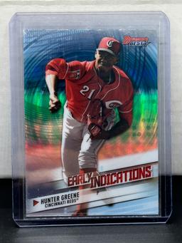 Hunter Greene 2018 Bowmans Best Early Indications Refractor Insert #EI-8