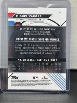 Miguel Vargas 2023 Topps Finest Rookie RC #33