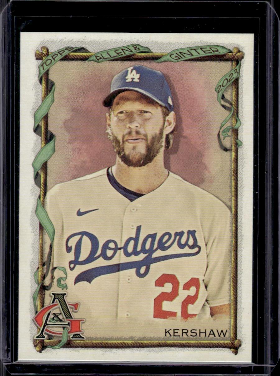 Clayton Kershaw 2023 Topps Allen and Ginter #91