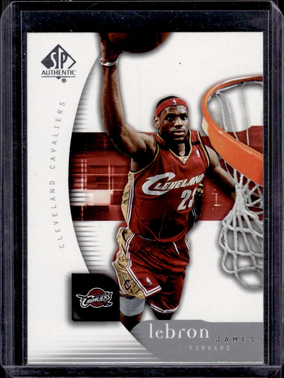 Lebron James 2005-06 Upper Deck SP Authentic #14