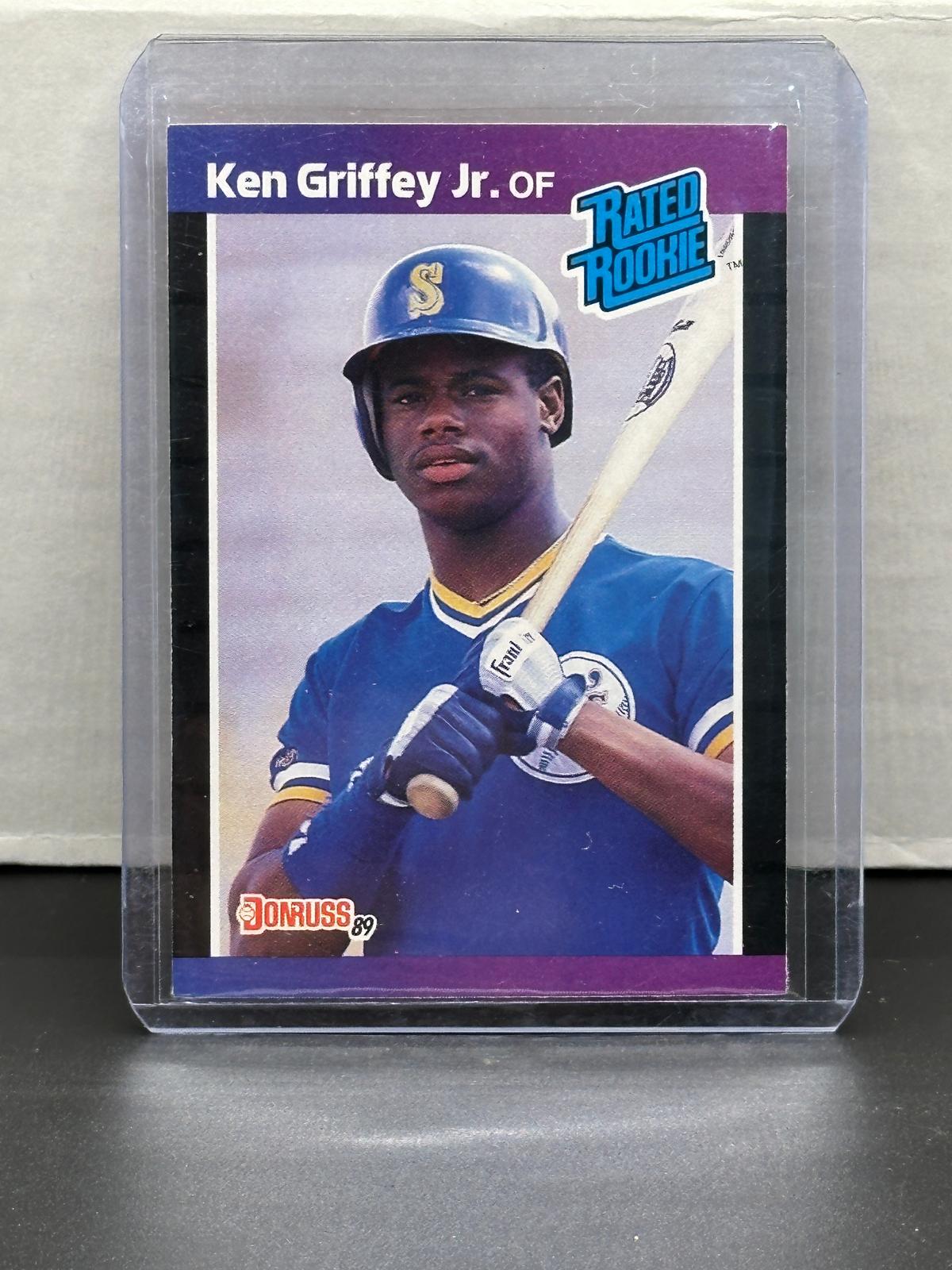 Ken Griffey Jr. 1989 Donruss Rated Rookie RC #33