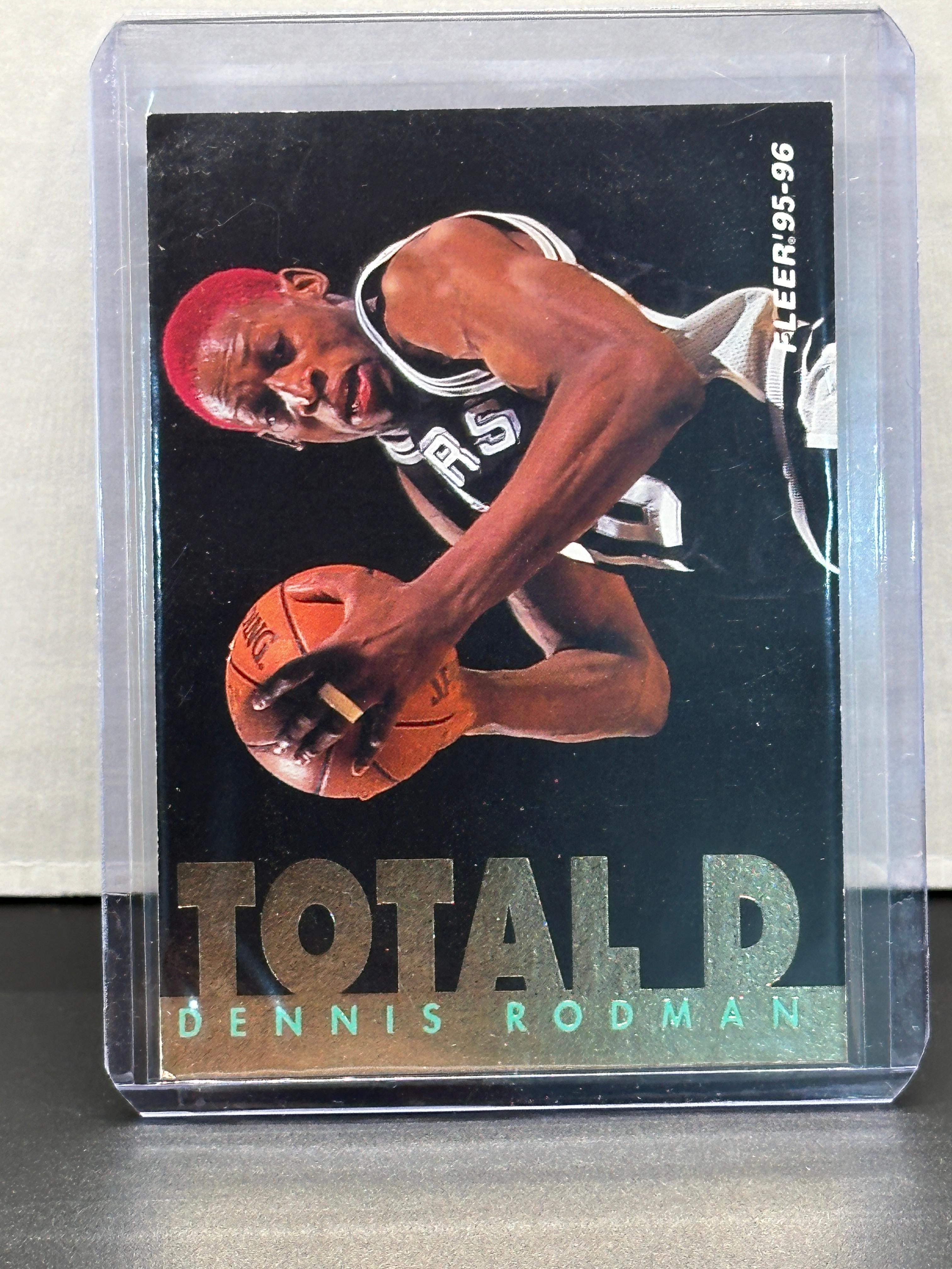 Dennis Rodman 1995-96 Fleer Total D Insert #11