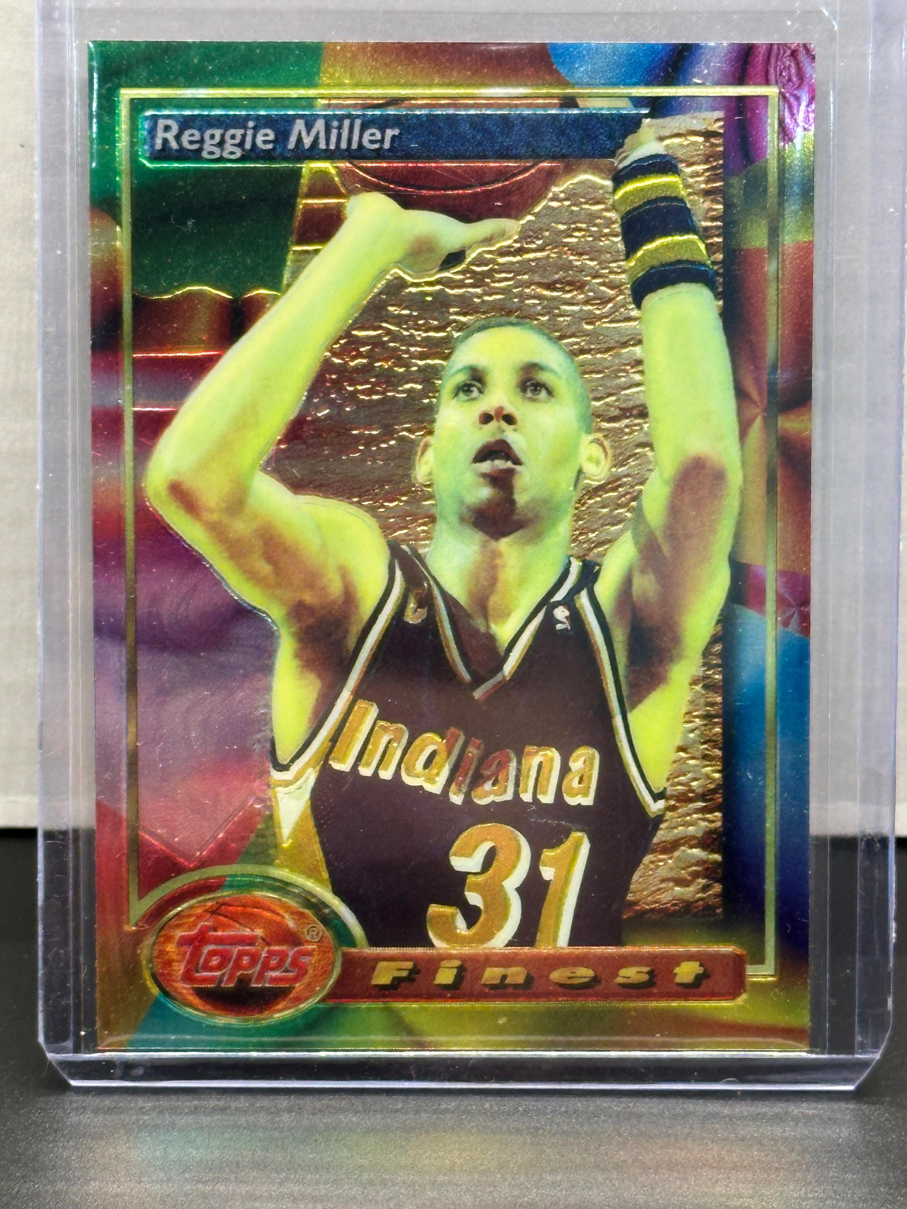 Reggie Miller 1993-94 Topps Finest #11