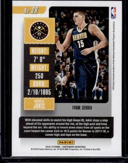 Nikola Jokic 2018-19 Panini Contenders #26