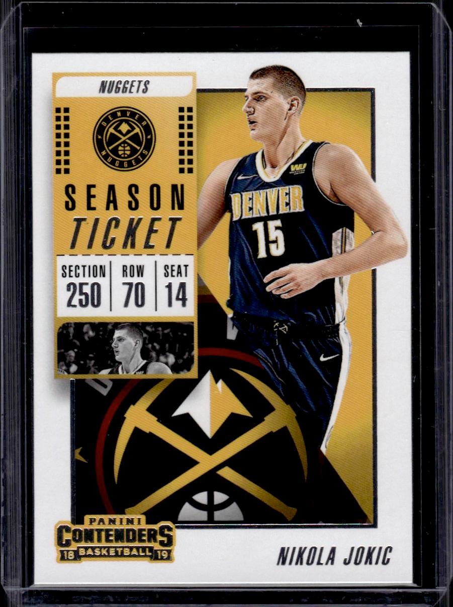 Nikola Jokic 2018-19 Panini Contenders #26