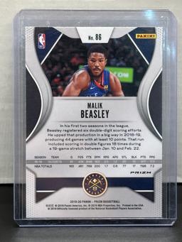 Malik Beasley 2019-20 Panini Prizm Silver Prizm #86