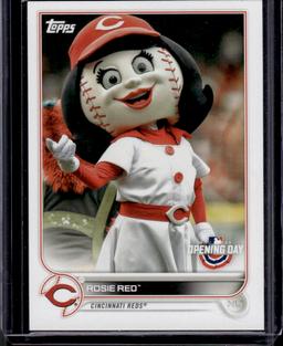 Rosie Red Reds Mascot 2022 Topps Opening Day #M-4