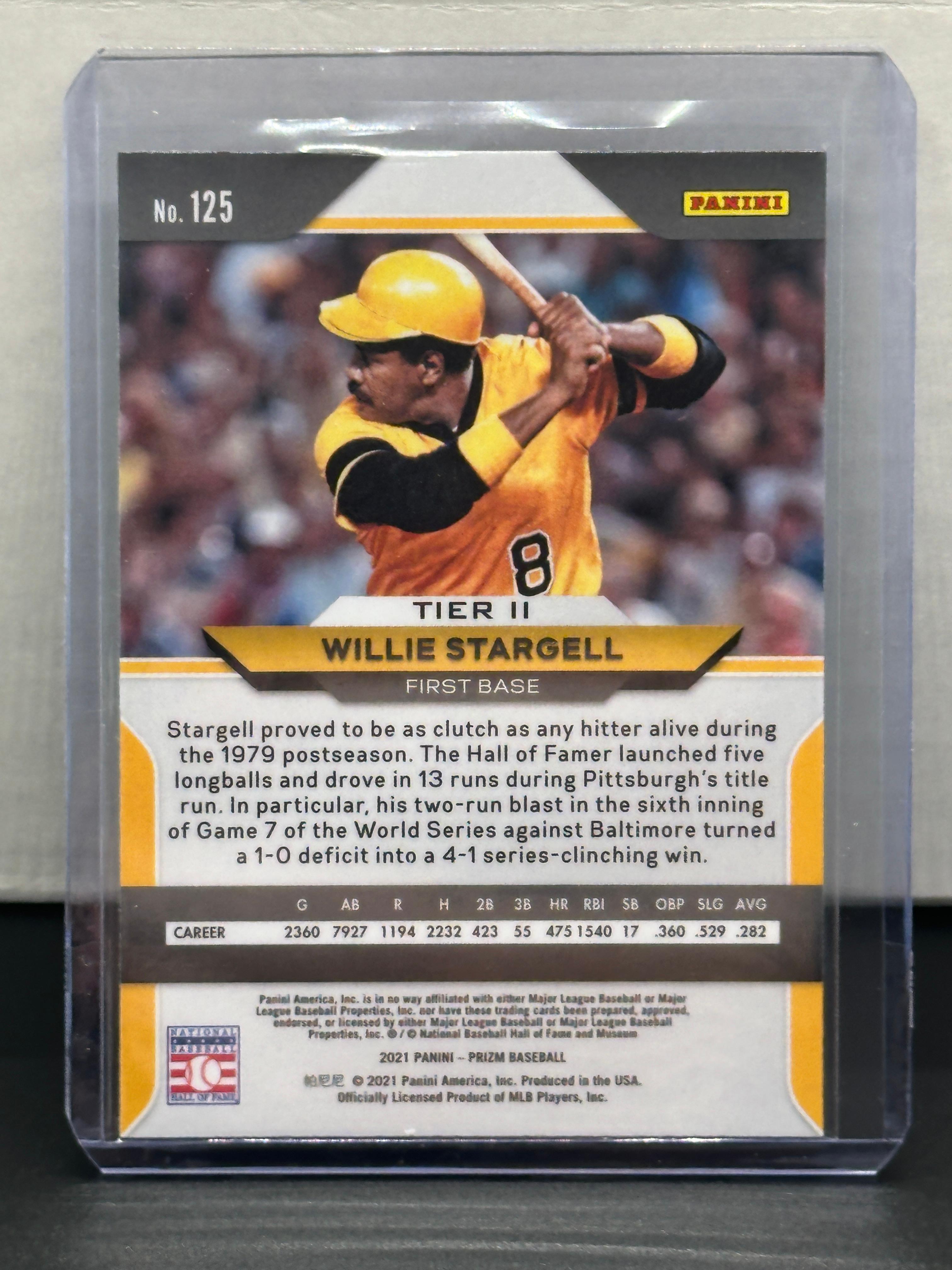 Willie Stargell 2021 Panini Prizm #125