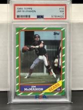 Jim McMahon 1986 Topps PSA 7 NM #10