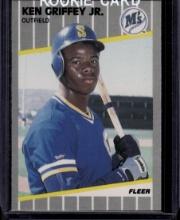 Ken Griffey Jr. 1989 Fleer Rookie RC #548