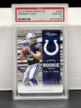 Andrew Luck 2012 Panini Prestige Rookie RC PSA 10 GEM MINT #229