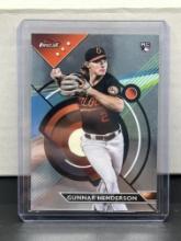 Gunnar Henderson 2023 Topps Finest Rookie RC #100