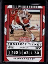 Steph Curry 2020 Panini Contenders Draft Picks #1